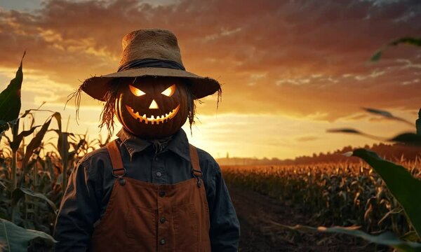scarecrow in the field