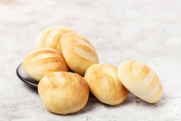 Delicious and nutritious almojabanas or pandebono, a food based on cassava flour and cheese