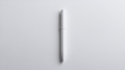 Minimalist White Pen - Generative AI