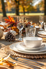 Autumn table