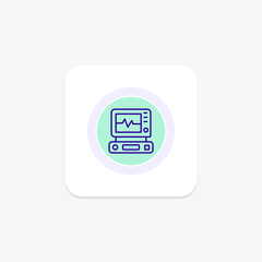 Medical Equipment circle icon , vector, pixel perfect, illustrator file