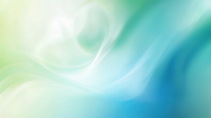 Light blue and green vector abstract blur template with a blurred gradient illustration in a simple style. Suitable as a background for mobile phones.