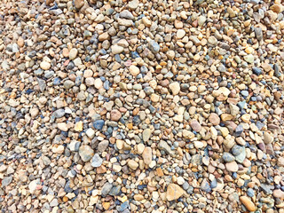 Pebble, stone texture, background, pattern, place for text and copy space. Natural background and texture