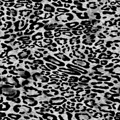 Obraz premium leopard pattern and repeating Seamless. Animal print and textile design. illustration. Texture fur. Fashionable print.