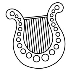 Harp Outline