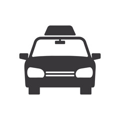 taxi vector icon