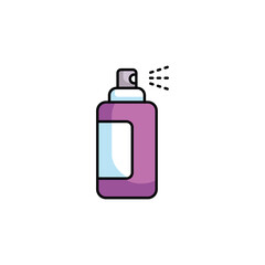 Spray icon design with white background stock illustration