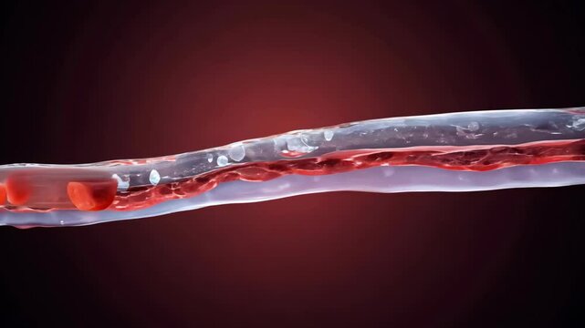 Understanding cholesterol blockages in blood vessels and their impact on health