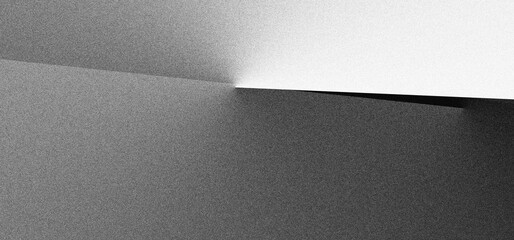 Black white grainy background, monochrome gray noisy texture dark grunge banner, header poster cover backdrop design