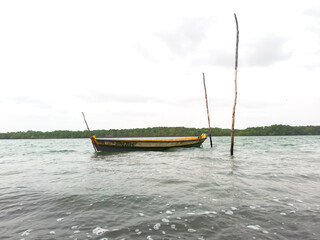 boat on the beach
