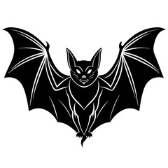 bat with wings