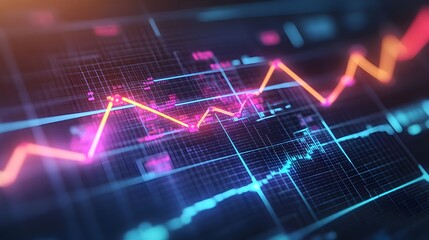 Upward Trend Stock Market Graph