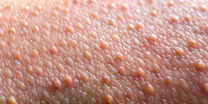 Close-up of skin with horripilation from cold weather, horripilation, goosebumps, skin, cold, weather, emotion, reaction