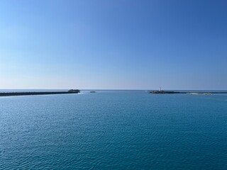 Obraz premium boat on the sea