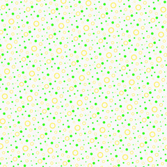 Colorful Random Air Bubbles Circles Rings Donuts Spots Multicolor Scattered Pattern 481
