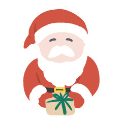 santa claus with gifts