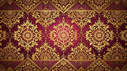 Abstract luxury background texture with rich, vibrant colors and intricate patterns