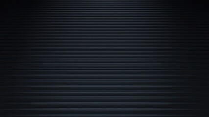 Fototapeta premium Black line surface texture, Abstract Dark Textured Surface with Converging Lines, Modern Black Geometric Background with Parallel Lines