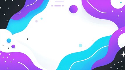 Experience an energetic fitness competition against vivid shades of purple and blue, set in a dynamic black backdrop.