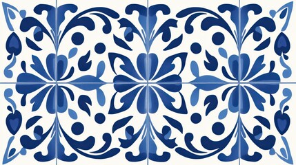 Discover stunning blue patterned designs perfect for wallpaper, towels, and chic home decor accents.