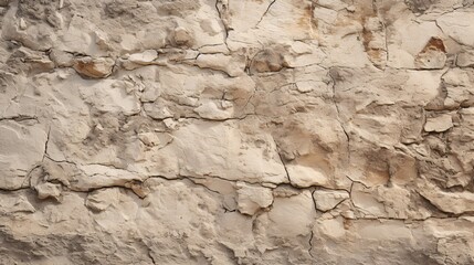 Fototapeta premium Detailed image of rough plaster wall with uneven texture
