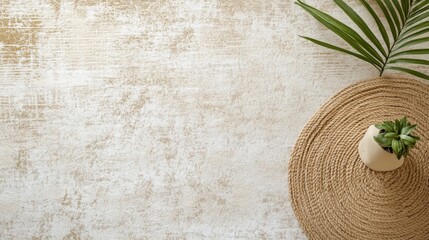 Paper wallpaper on the walls of beige house with a scratch pattern. Abstract background, pastel cream colored vintage carpet, soft wrinkled pattern with golden faded lines on luxury bedroom, ai