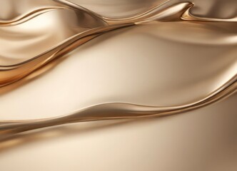 gold background with smooth waves