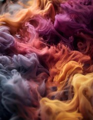 Fototapeta premium bunch colored smokes