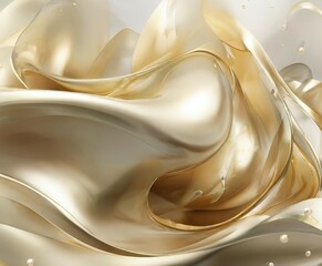 gold liquid background