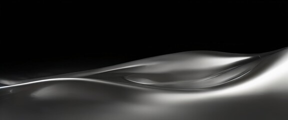 Fototapeta premium black and white abstract background with curved curve