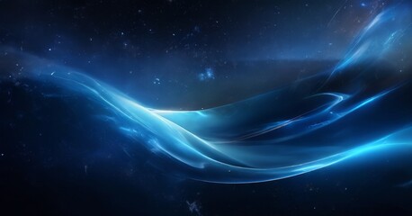 Obraz premium dark blue abstract background with stars