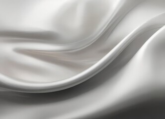 white silk fabric with smooth surface