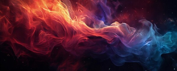 Fototapeta premium colorful smoke wallpapers hd