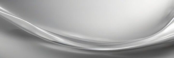 white and gray background with smooth wave