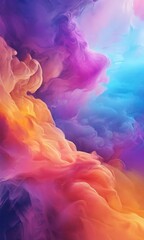 Fototapeta premium colorful smoke background