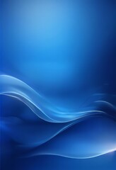 abstract blue background with smooth lines