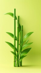 Naklejka premium bamboo