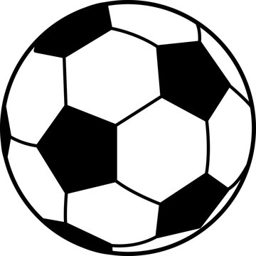 Fototapeta soccer ball icon illustration