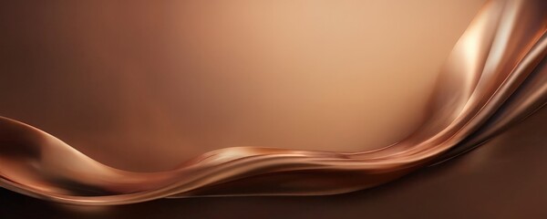 brown background with smooth wave