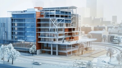 The integration of digital tools and BIM (Building Information Modeling) in modern construction projects.