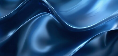 blue silk fabric background