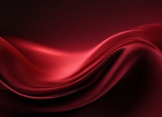 Obraz premium red silk fabric background