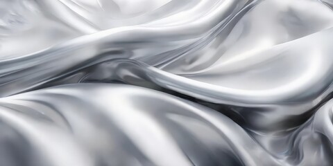 Obraz premium close up white fabric