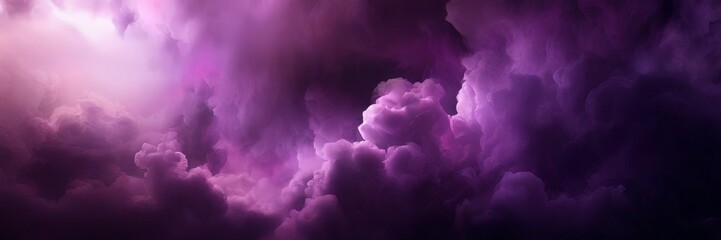 Fototapeta premium purple and black background with clouds