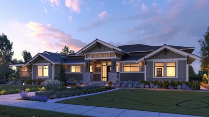 The concept of multi-generational living and accessible home designs for aging family members.
