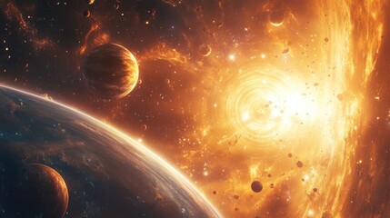 Celestial Apocalypse: A Star's Demise