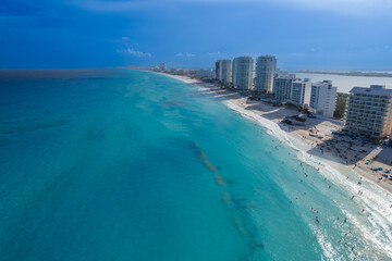 Turquoise Waves at Sunset: Playa Forum in Cancún © mardoz