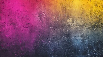 Pink yellow magenta purple vibrant color gradient on d