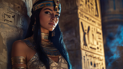 Ancient Egyptian Goddess Royalty History Mythology Isis Bastet Hathor