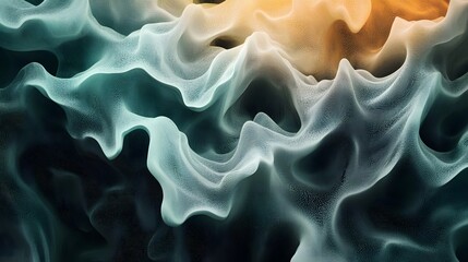 a fluid wave pattern